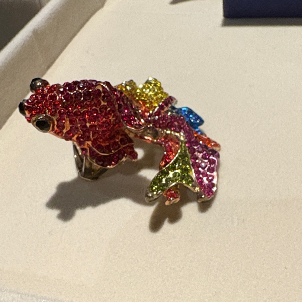 Colorful Fish Brooch